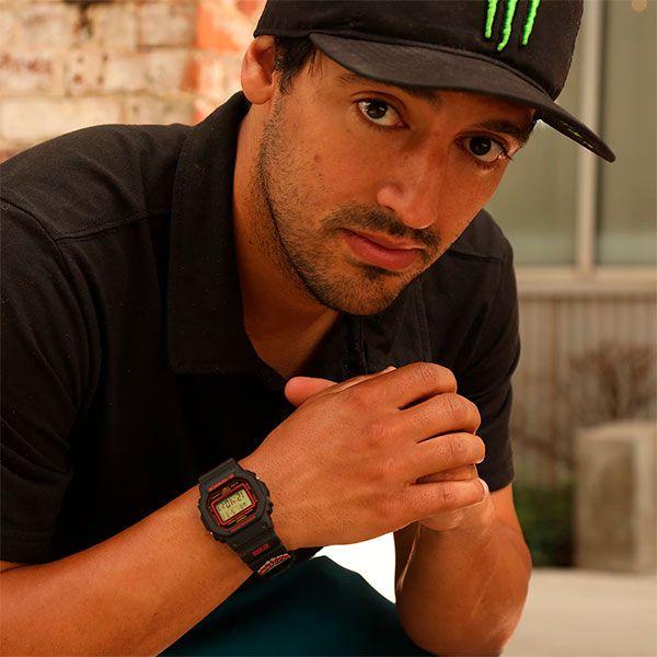 Relógio G-Shock DW-5600KH-1DR Collab Kelvin Hoefler x Powell